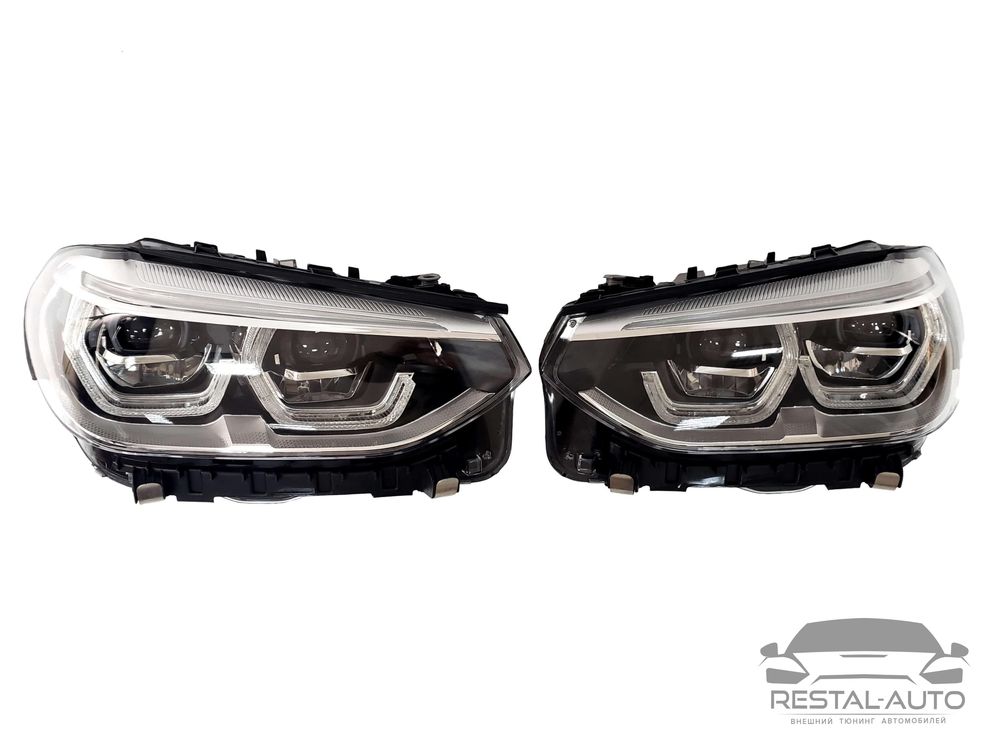 Передние фары на BMW X3 X4 G01 G02 Full Led Adaptive бмв х г оптика