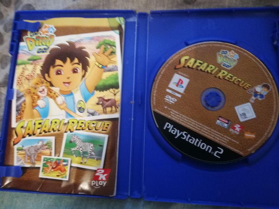 Go Diego Go Safari Rescue PS2 możliwa zamiana