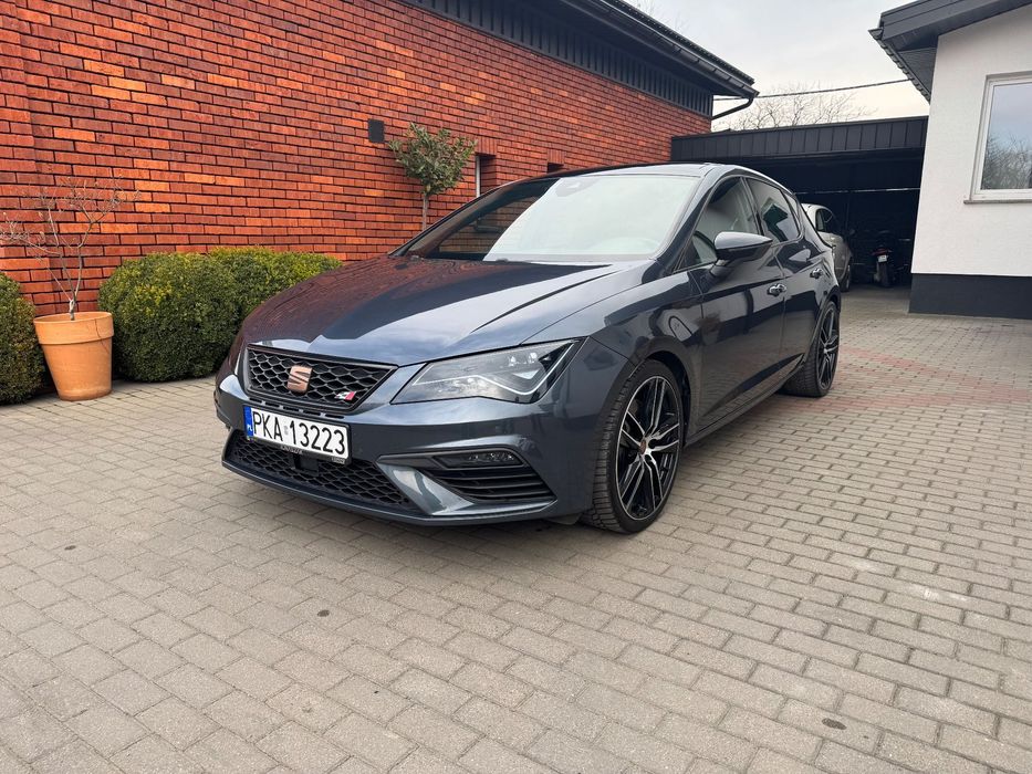 Seat Leon Seat Leon III Cupra 290 GPF – 2018 r. – 2.0 TSI / 290 KM / DSG / Full