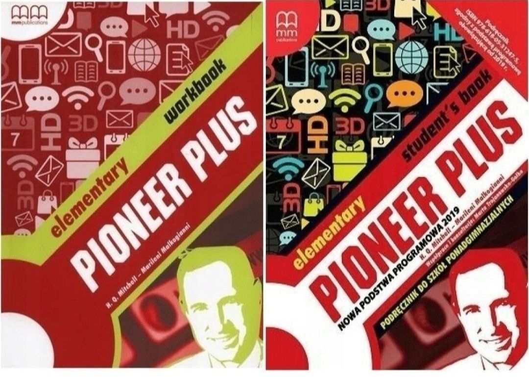 -45% NOWY zestaw Pioneer Plus Elementary Podręcznik +ćw  angielski