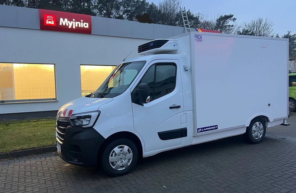 Renault Master CHŁODNIA 2024r  +-25*C 28,000km Gwarancja fabryczna, Zabudowa LAMBERET agregar CARRIER Certfikat FRC  AUTO NA GWARANCJI Prze 28000km Chłodnia Lambertet +-25 Agregat CARRIER