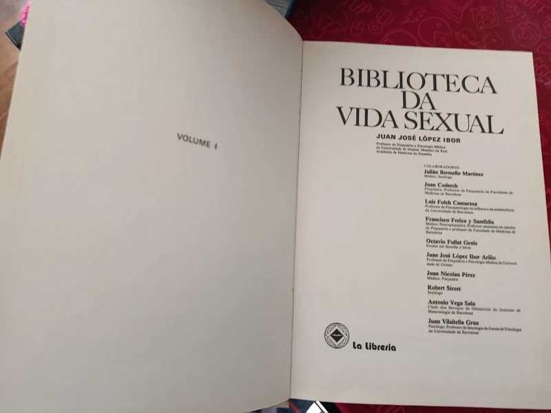Biblioteca da Vida Sexual, Volume I, Juan José López Ibor