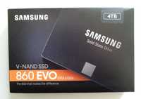 Nowy, zapakowany Samsung 860 EVO- 4 TB dysk ssd. Polecam inne modele.