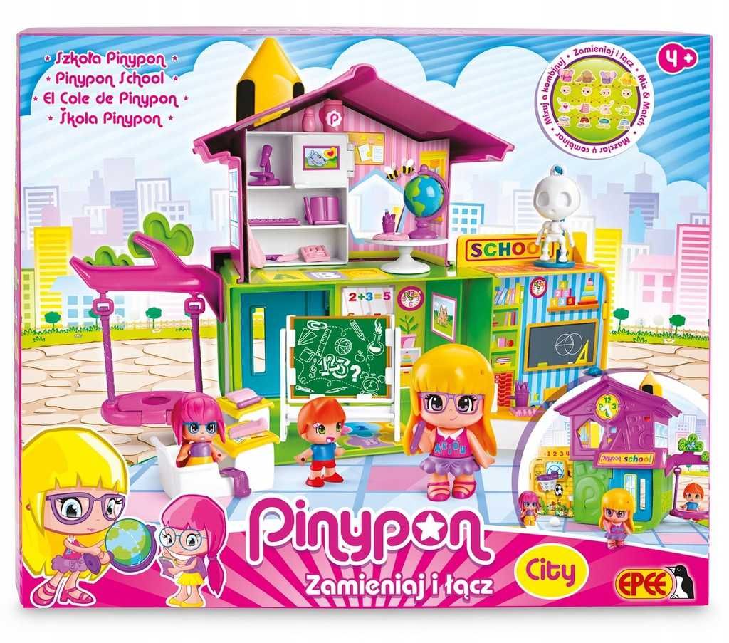 Domek dla lalek Epee Pinypon City Szkoła