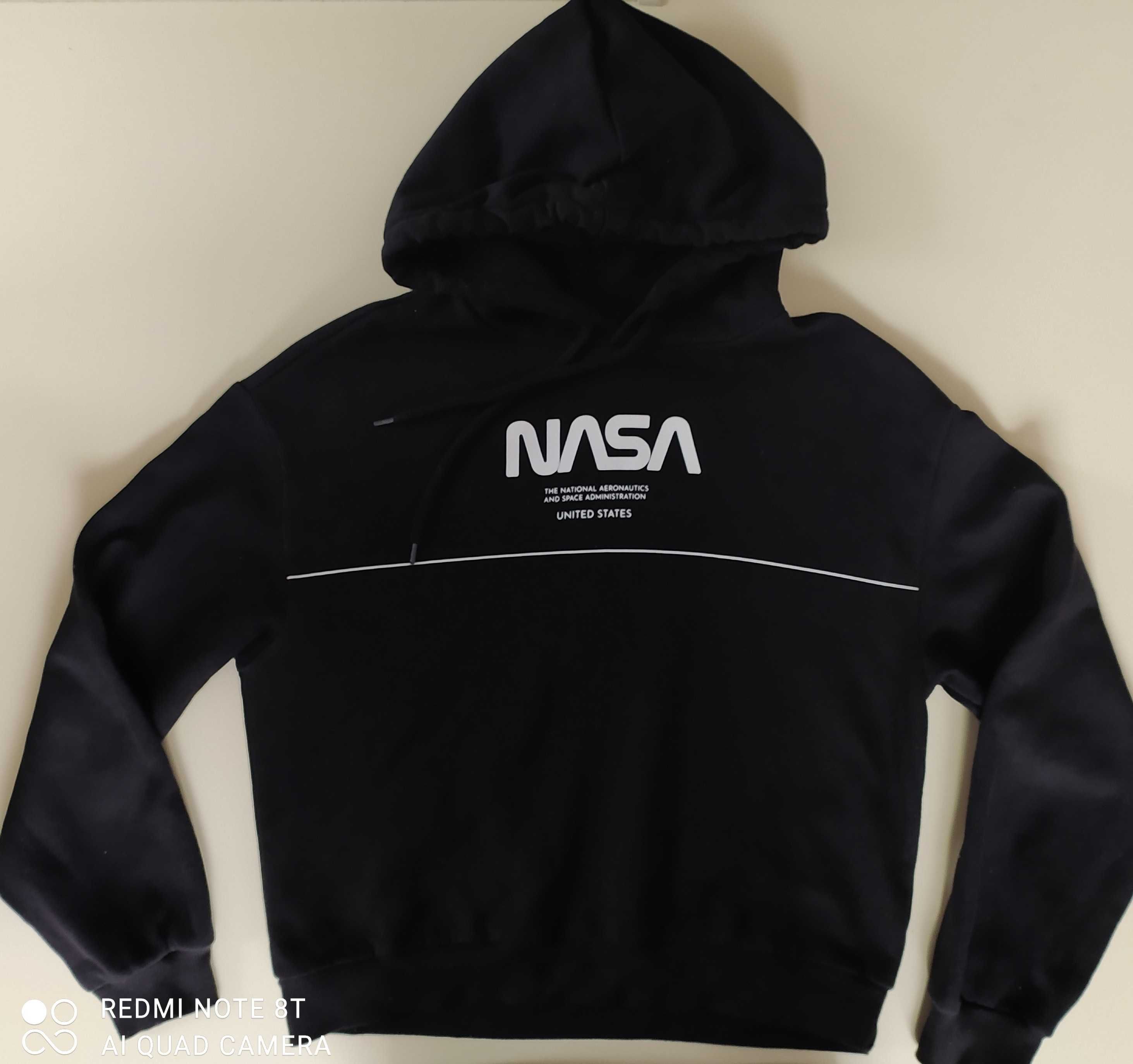 Bluza czarna NASA H&M