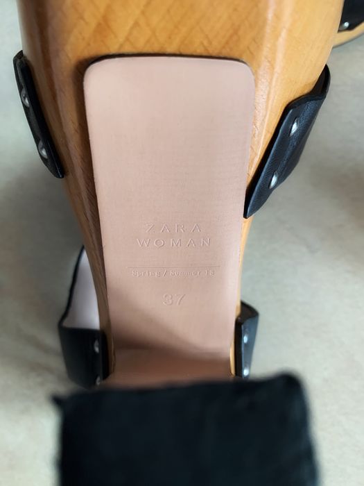 Sandały skórzane Zara