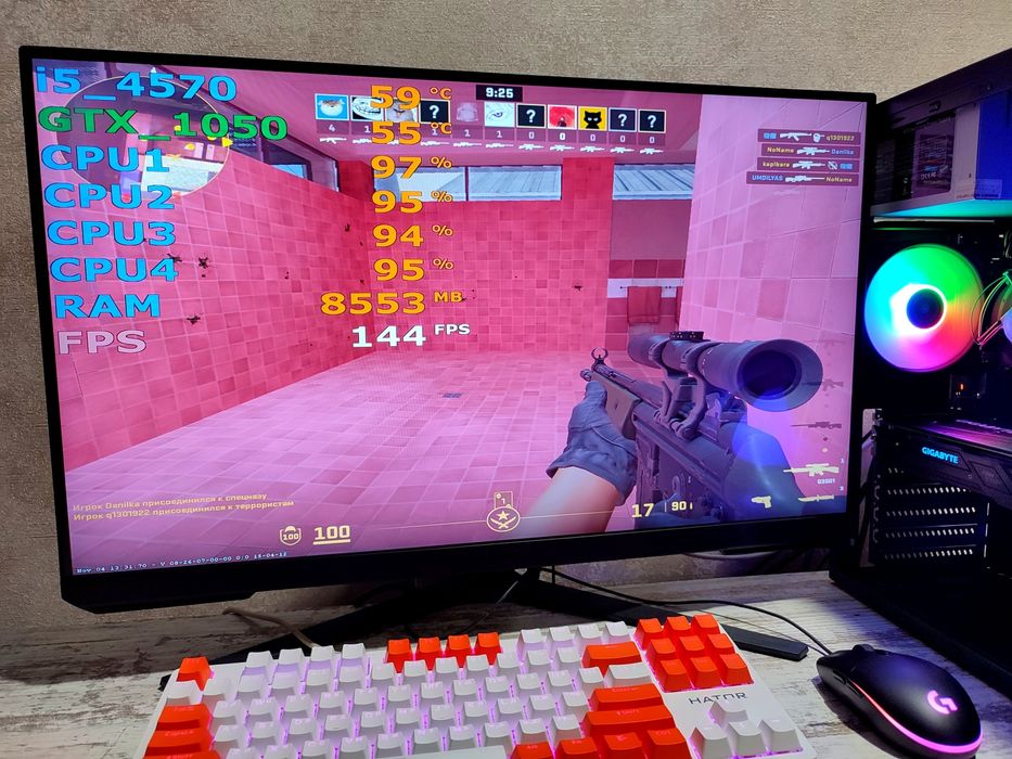 Игровой ПК i5 cs2 gtaV rust dota wot fortnite fs25 standoff minecraft