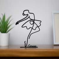 Bailarina Ballet Decoração Minimalista