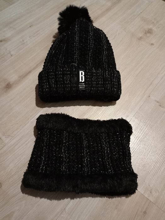 Nowy zestaw czapka z kominem