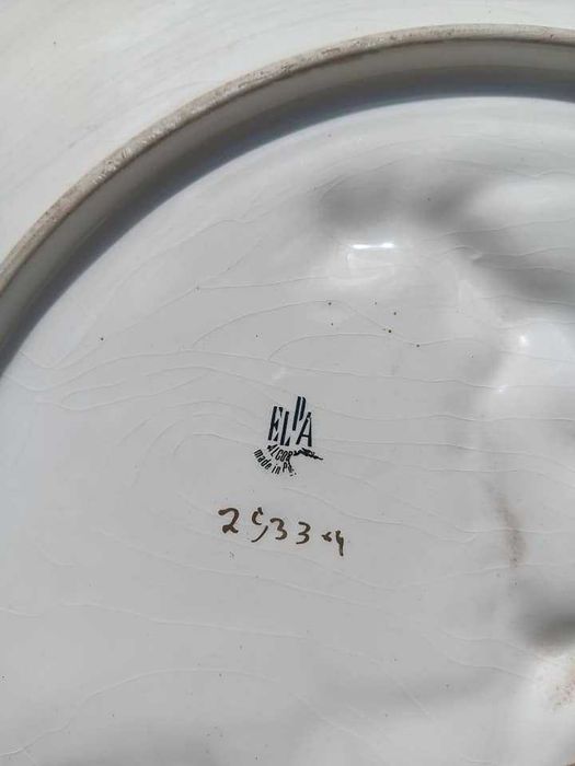 Prato loiça de Alcobaça 38 cm Querubins
