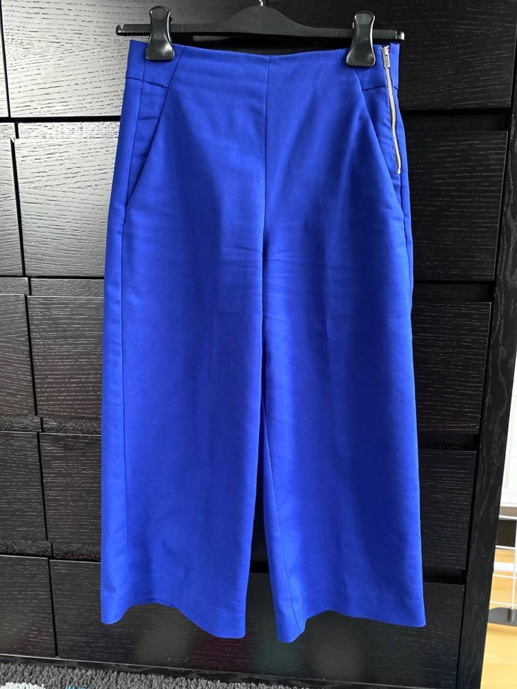 Zara spodnie culotte chaber roz.xs