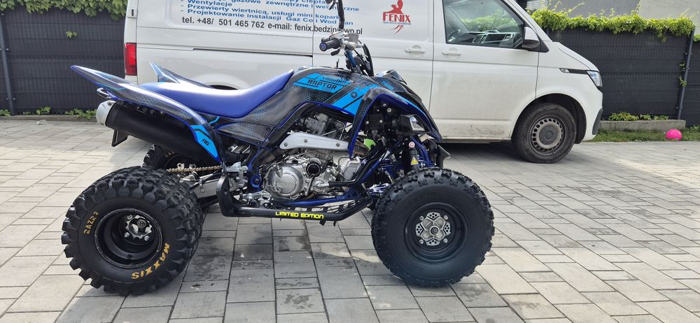 Yamaha raptor 700r 2018r homologacja L7e. Lift