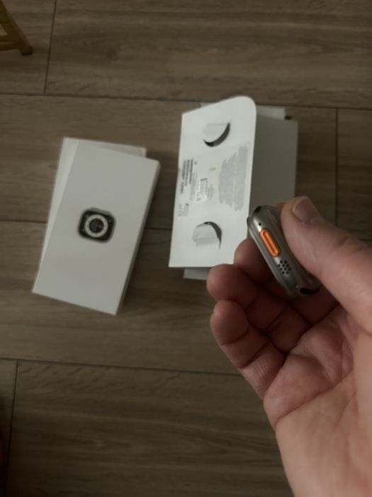 Apple warch ultra 1 titanium yellow/beige ideał bat90%