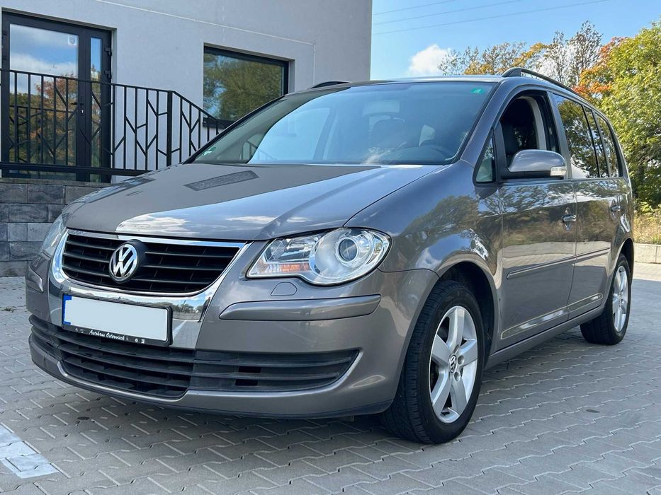 VW TOURAN 1.9 TDI, 2007r, Automat DSG, webasto, bardzo ładny