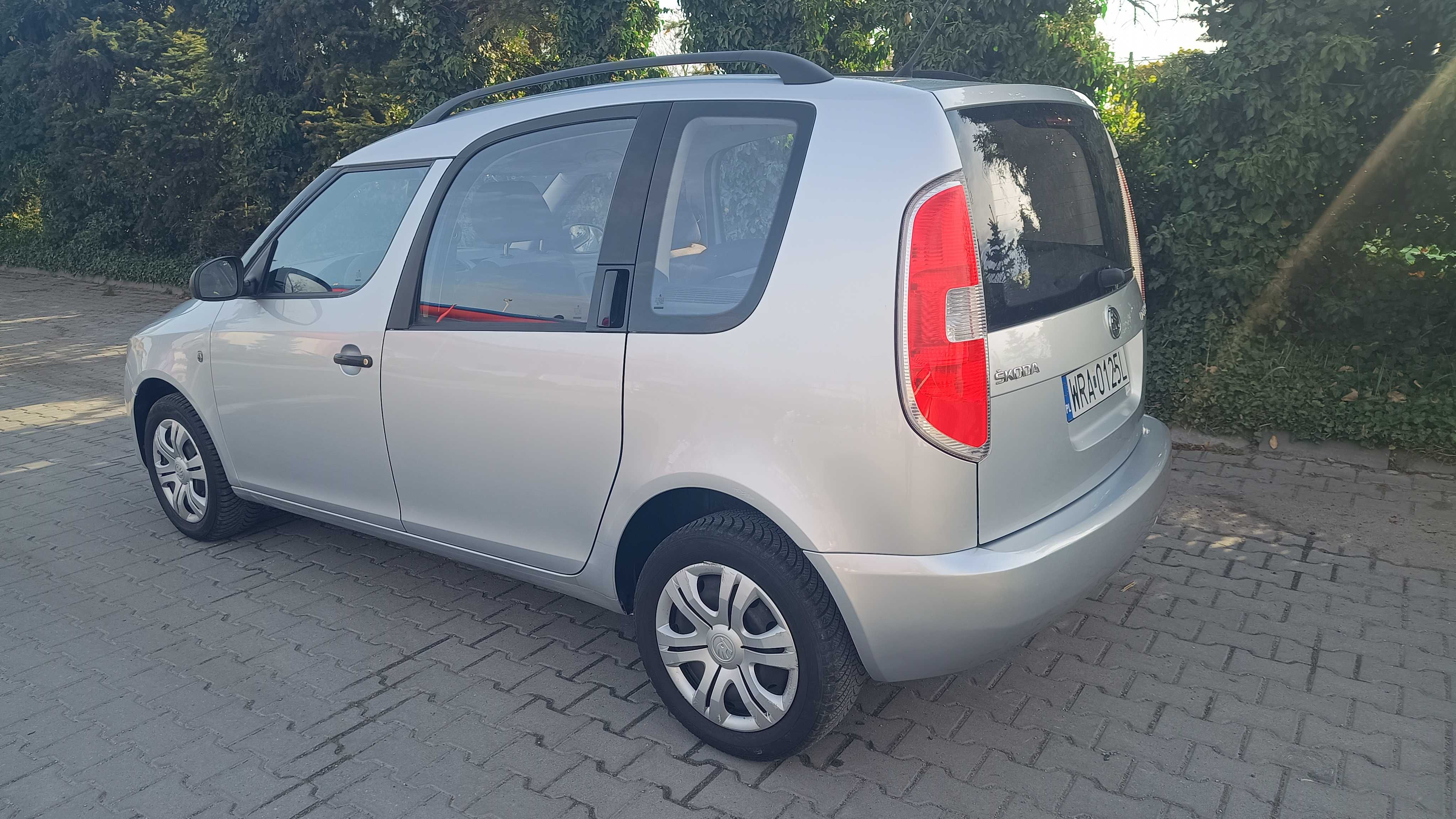 Skoda Roomster 1.2 Mpi 69 KM 2015r 161 tys km sprowadzony z Niemiec