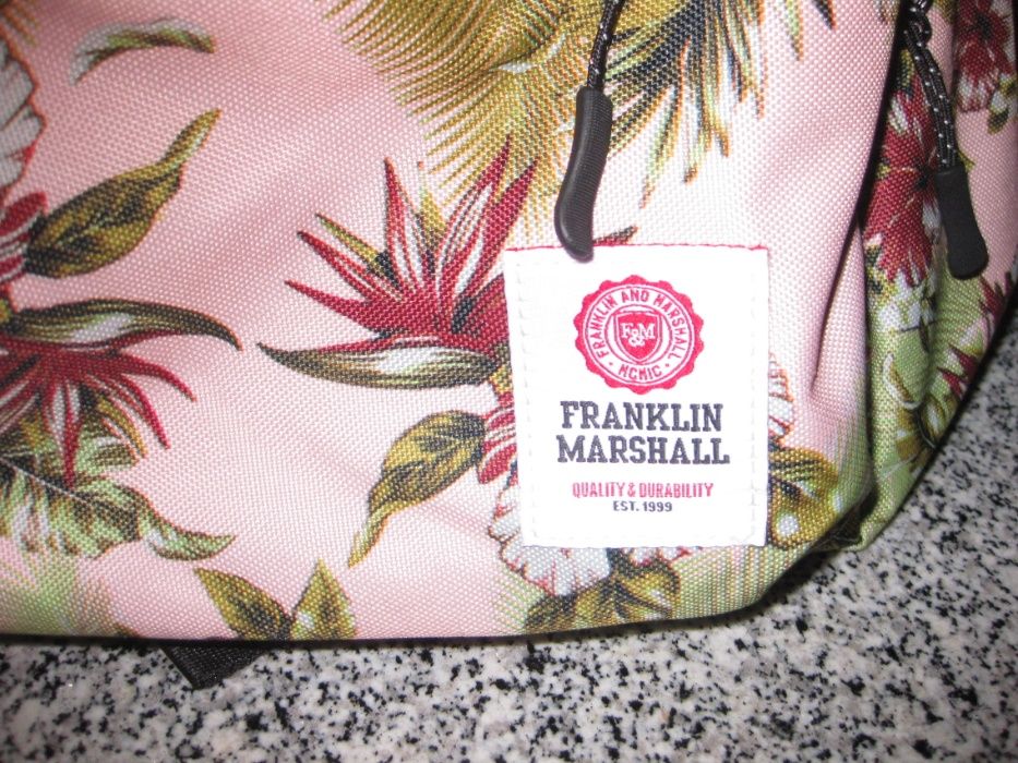 Mochila + estojo Franklin Marshall novos