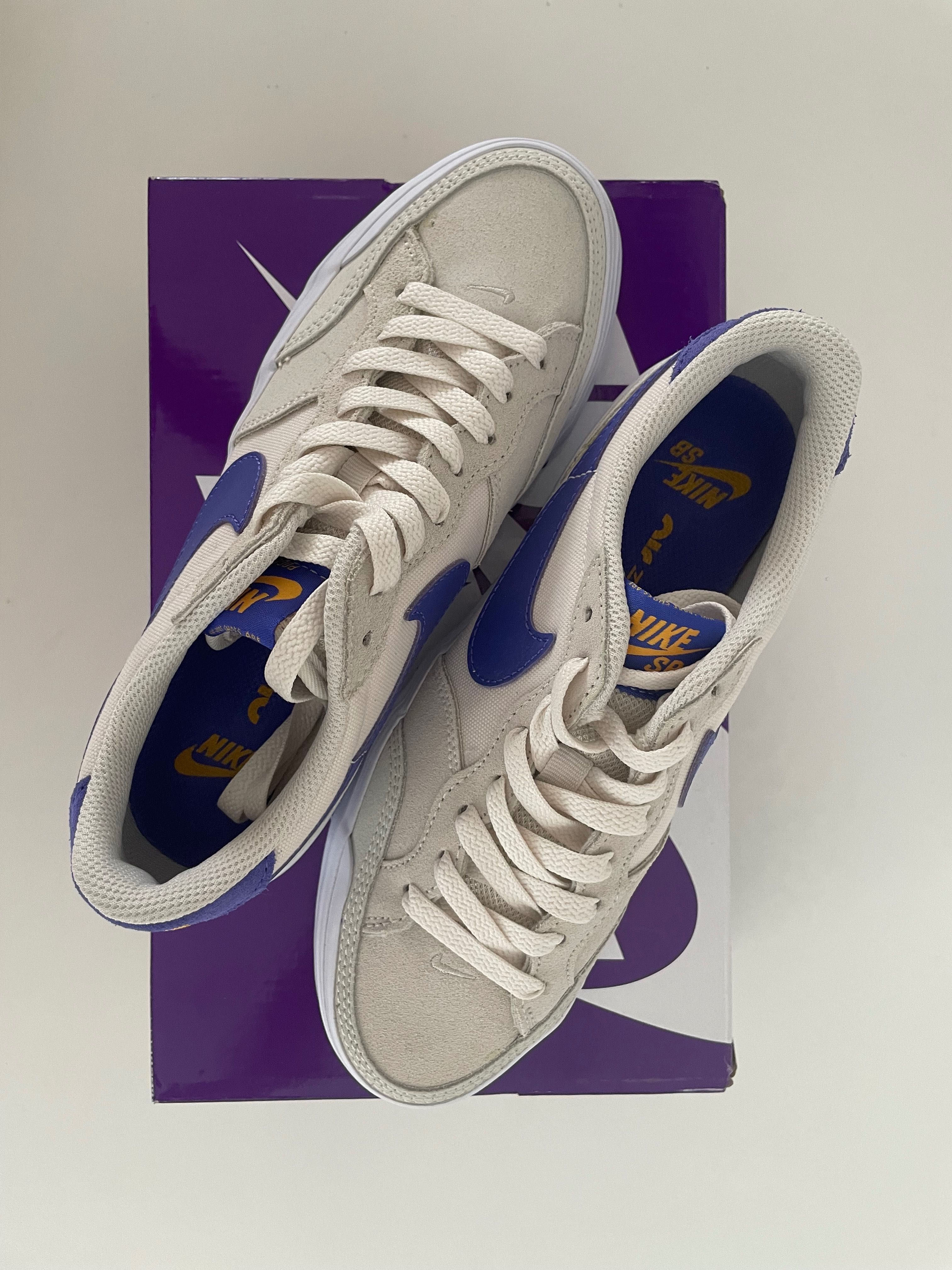 Nike SB - Ténis Bege e Roxo