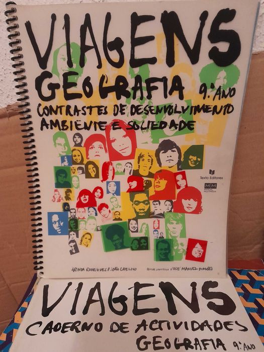 " Viagens " ; livro de Geografia para 9° ano de escolaridade.