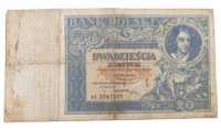 Stary Banknot kolekcjonerski Polska 20 zł 1931