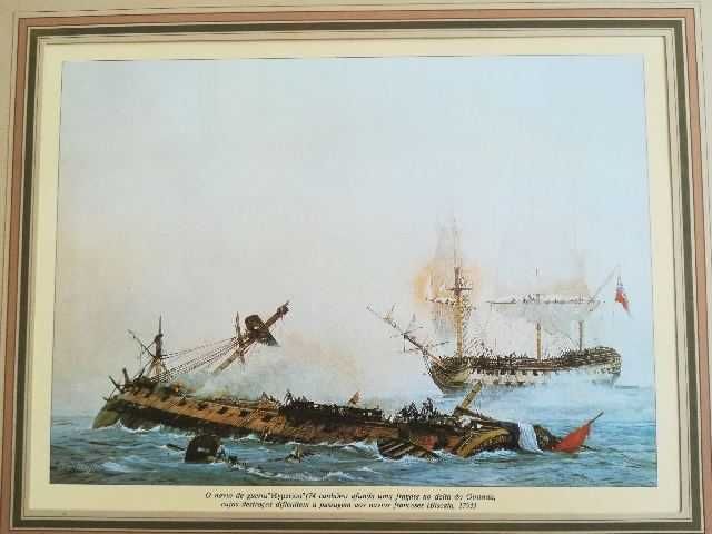 Gravuras Batalhas Navais por Crhis Magger