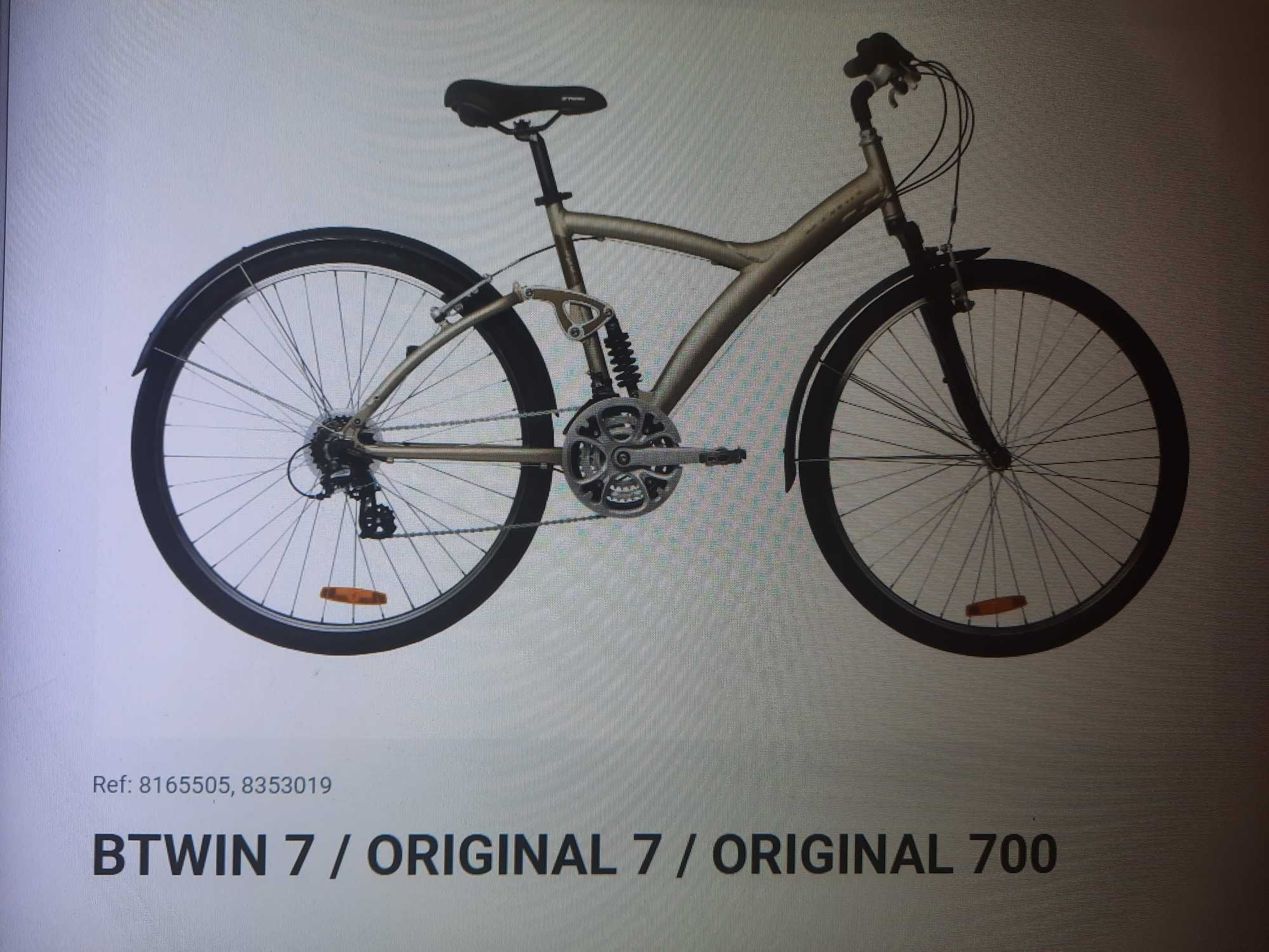 Bicicleta btwin original 7