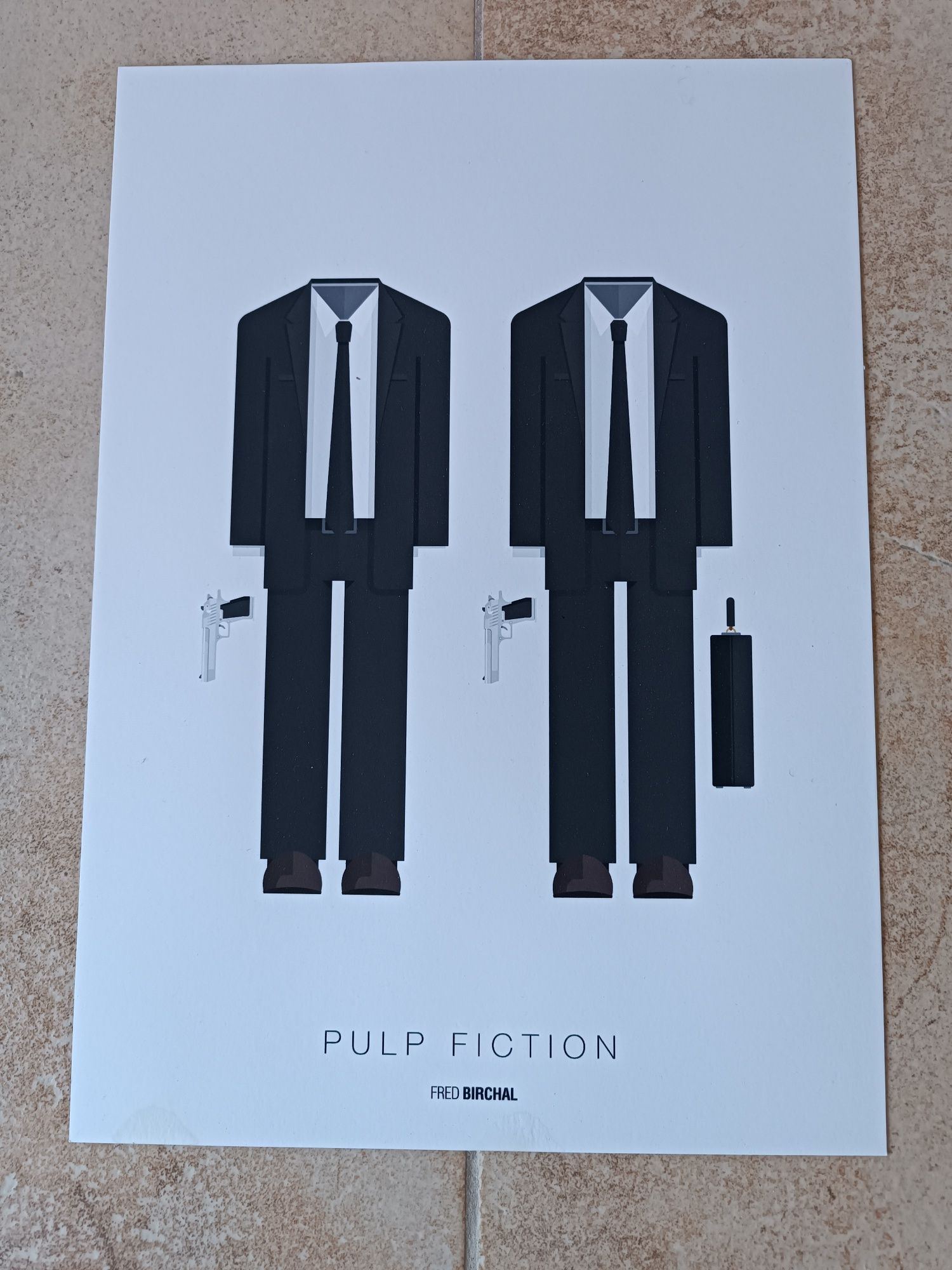 Plakat z filmu "Pulp Fiction"