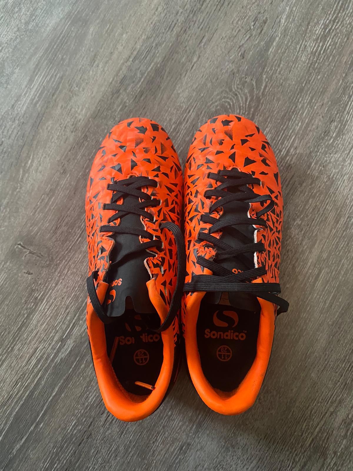 Buty korki rozmiar 29 pomarańczowo czarne