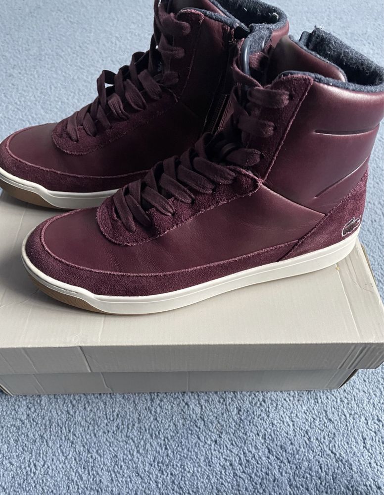 Ботинки кеды кроссовки Lacoste 38