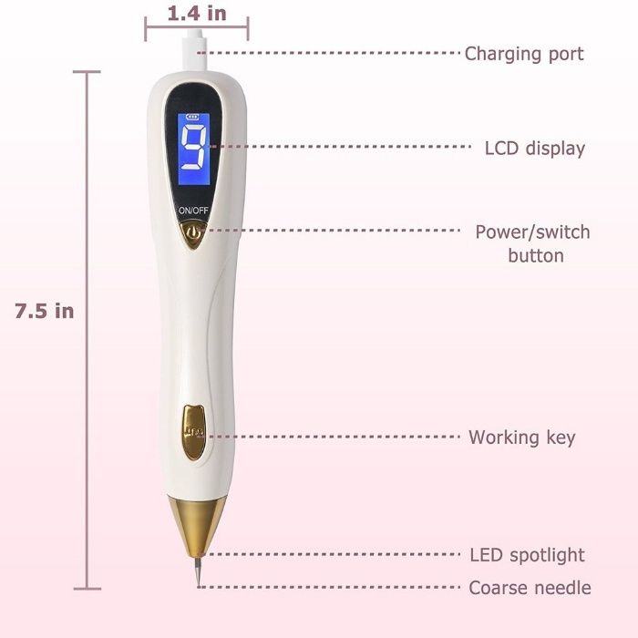 CANETA DESPIGMENTADORA Freckle Pen Mole Jato de Plasma