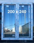 Okno tarasowe PCV 200 x 240 nowe i inne!