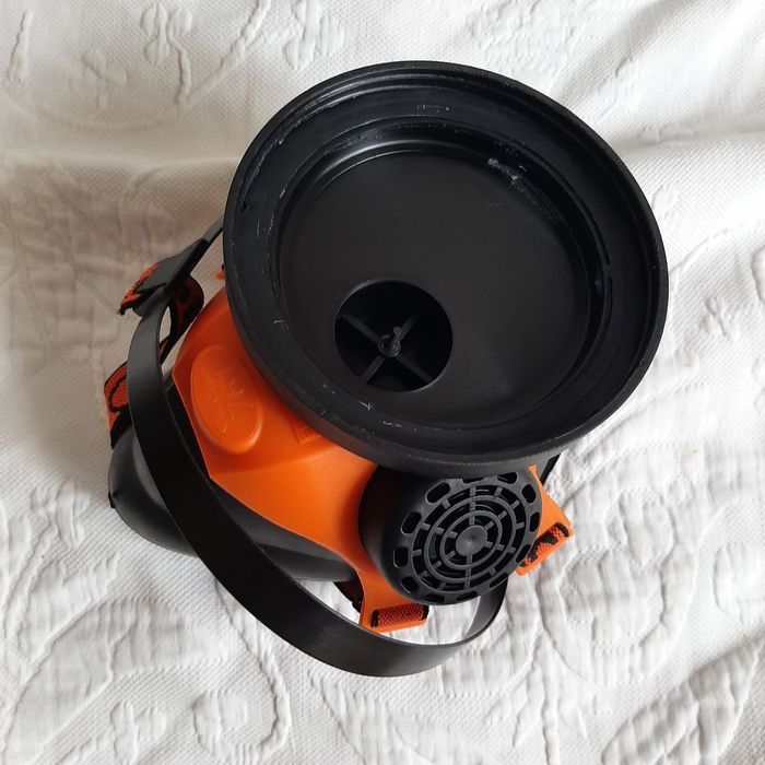 Máscara de pulverização/ fumigaçao