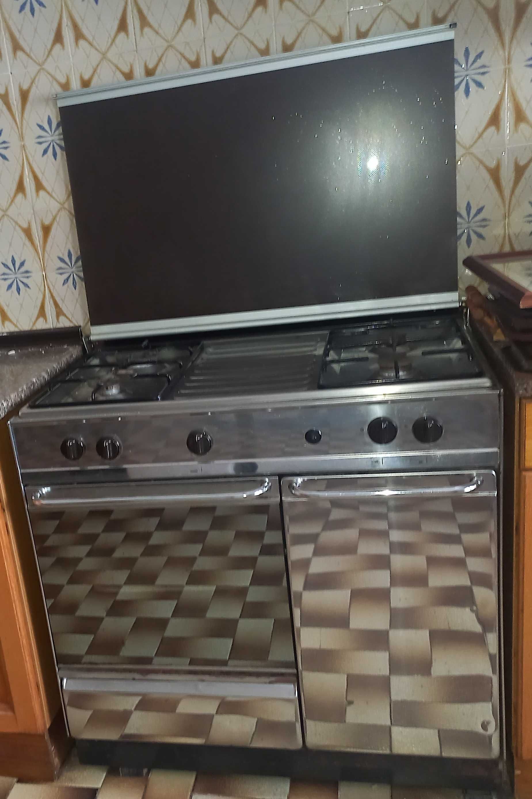 Fogão inox 4 bicos