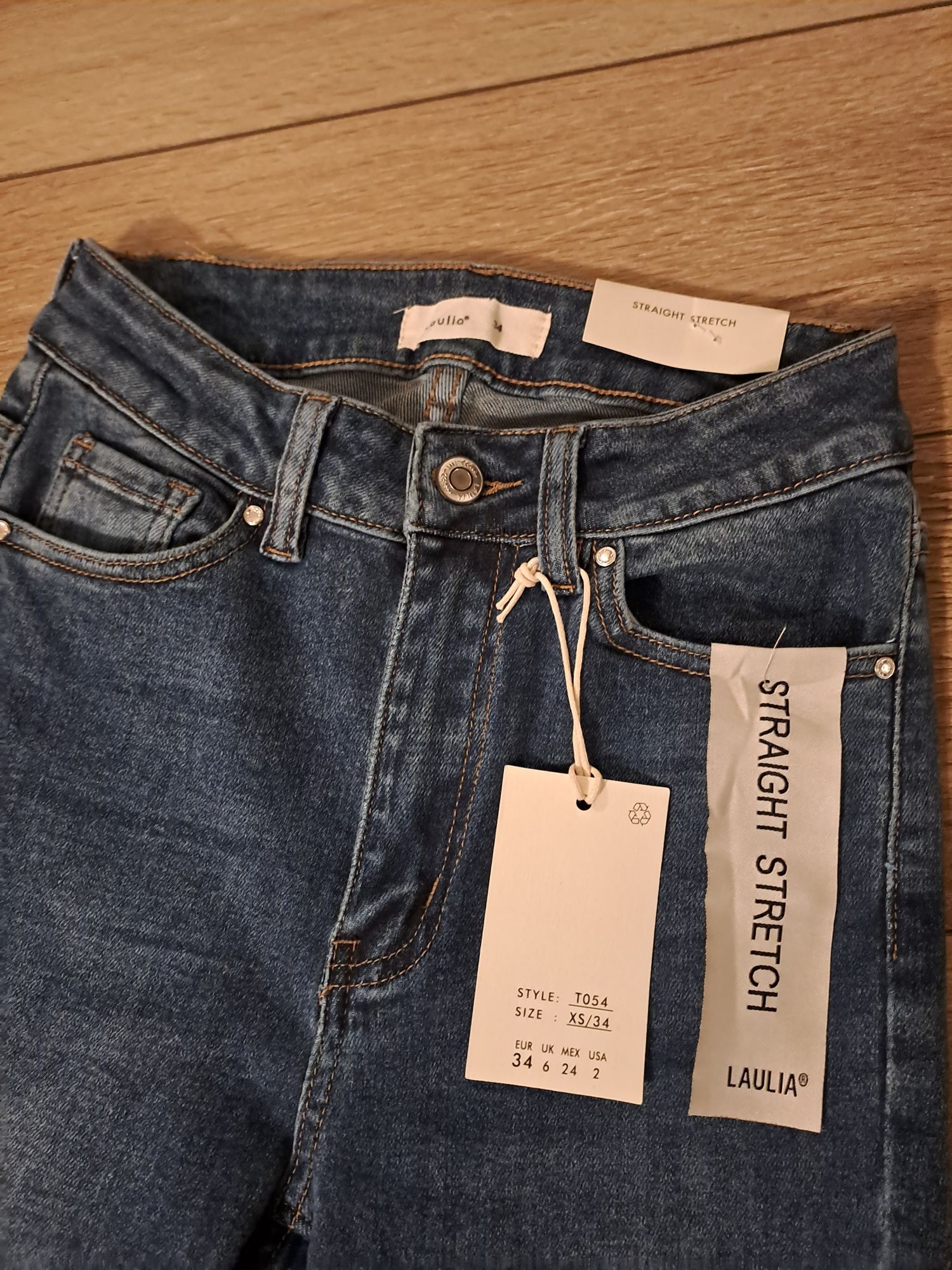 Spodnie, spodnie jeans r 34, xs