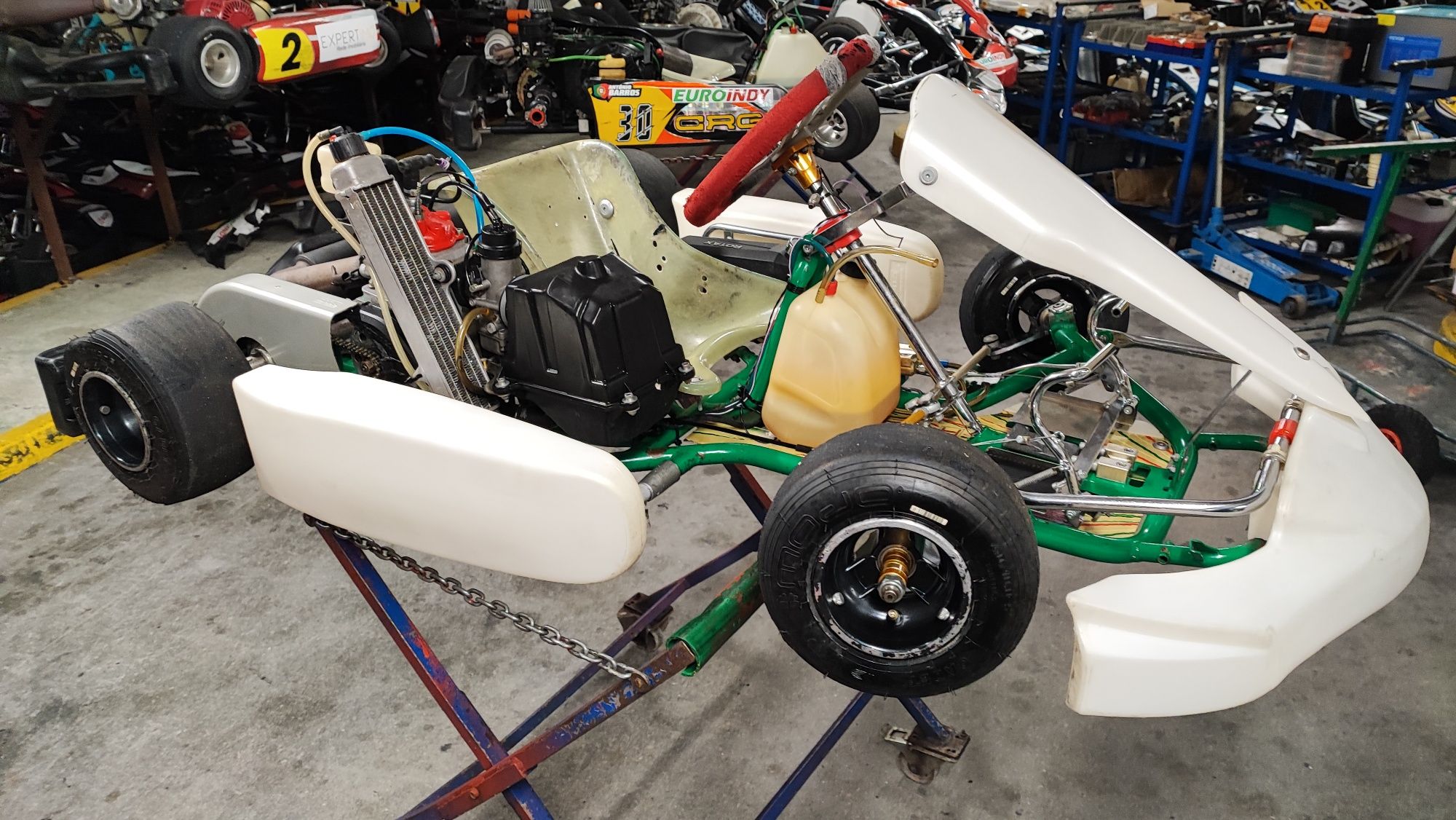 ROTAX Micro Max com chassi Tonykart