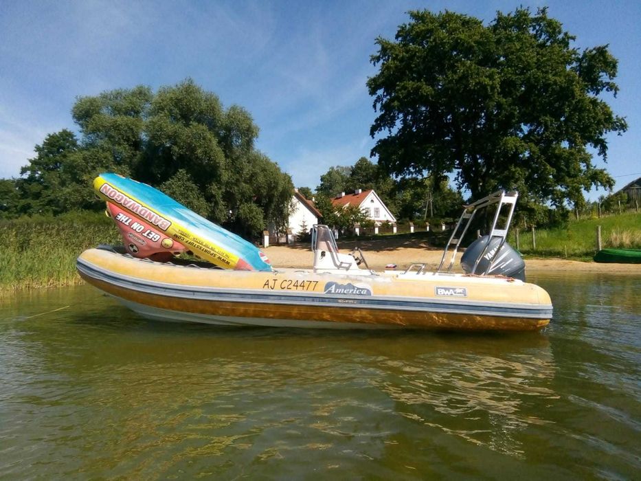 Łódź motorowa RIB Yamaha 150 km