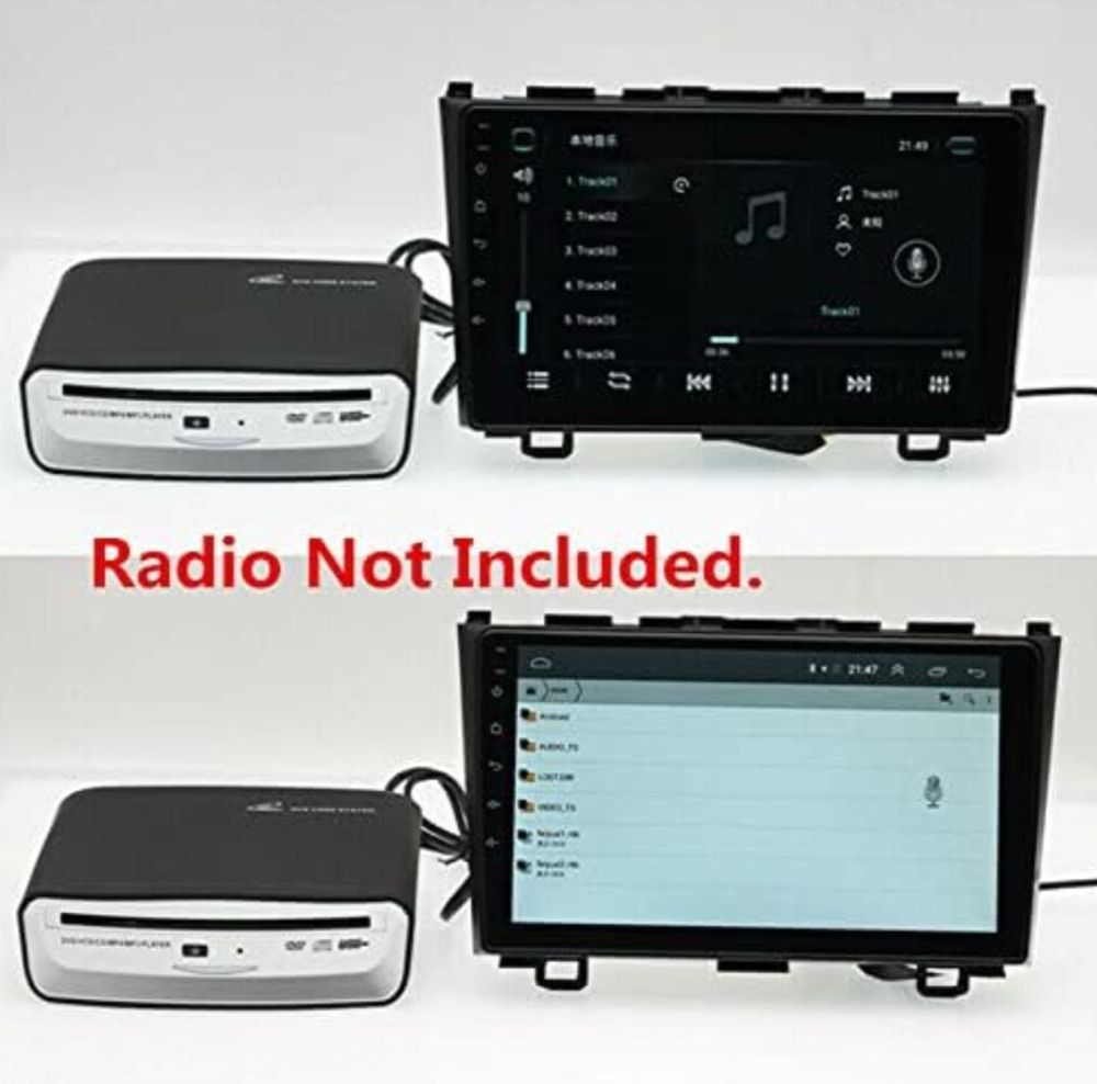 Зовнішній CD/DVD плеєр Android чорний компактний стерео SX-2800A