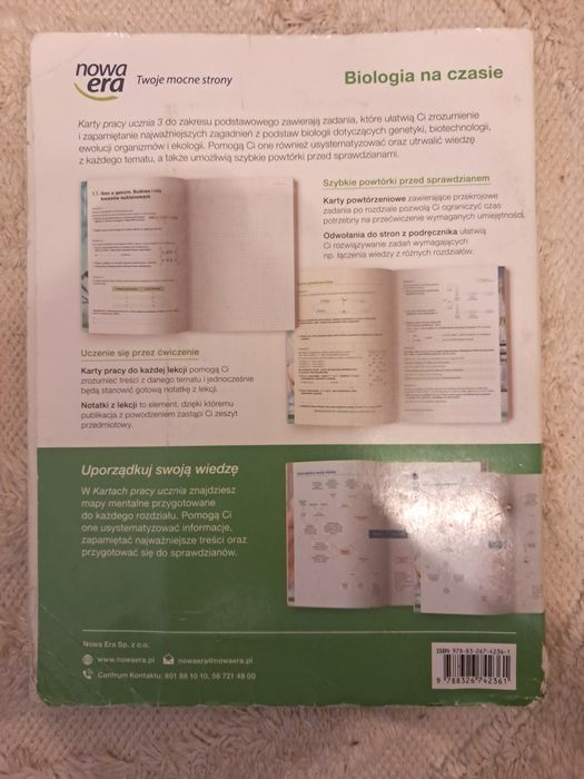 Biologia na czasie 3 karty pracy