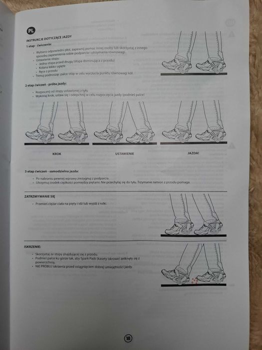 RAZOR Jetts mini rolki wrotki nakładane na buty + iskrowniki