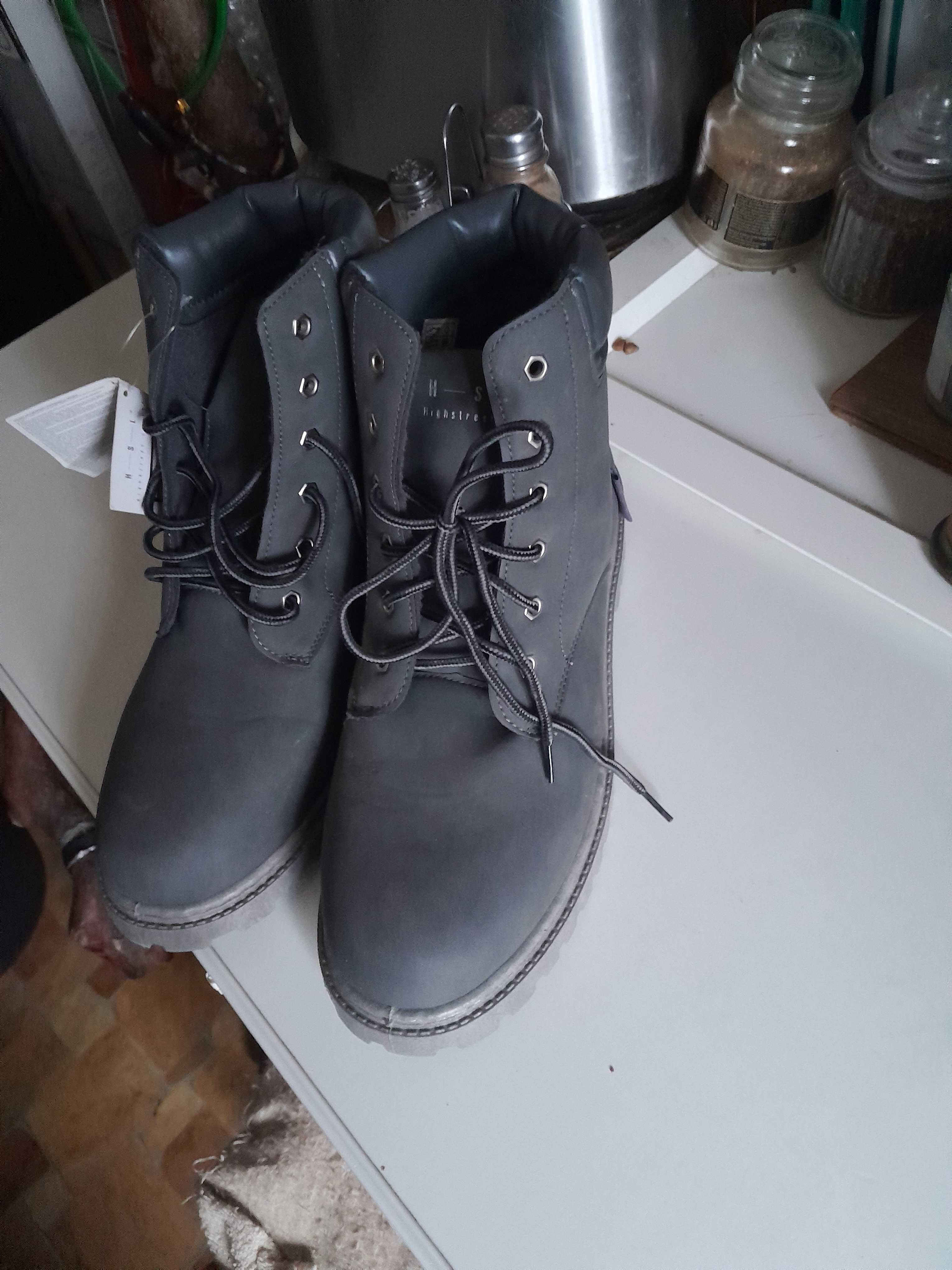 Buty zimowe meskie ocieplane