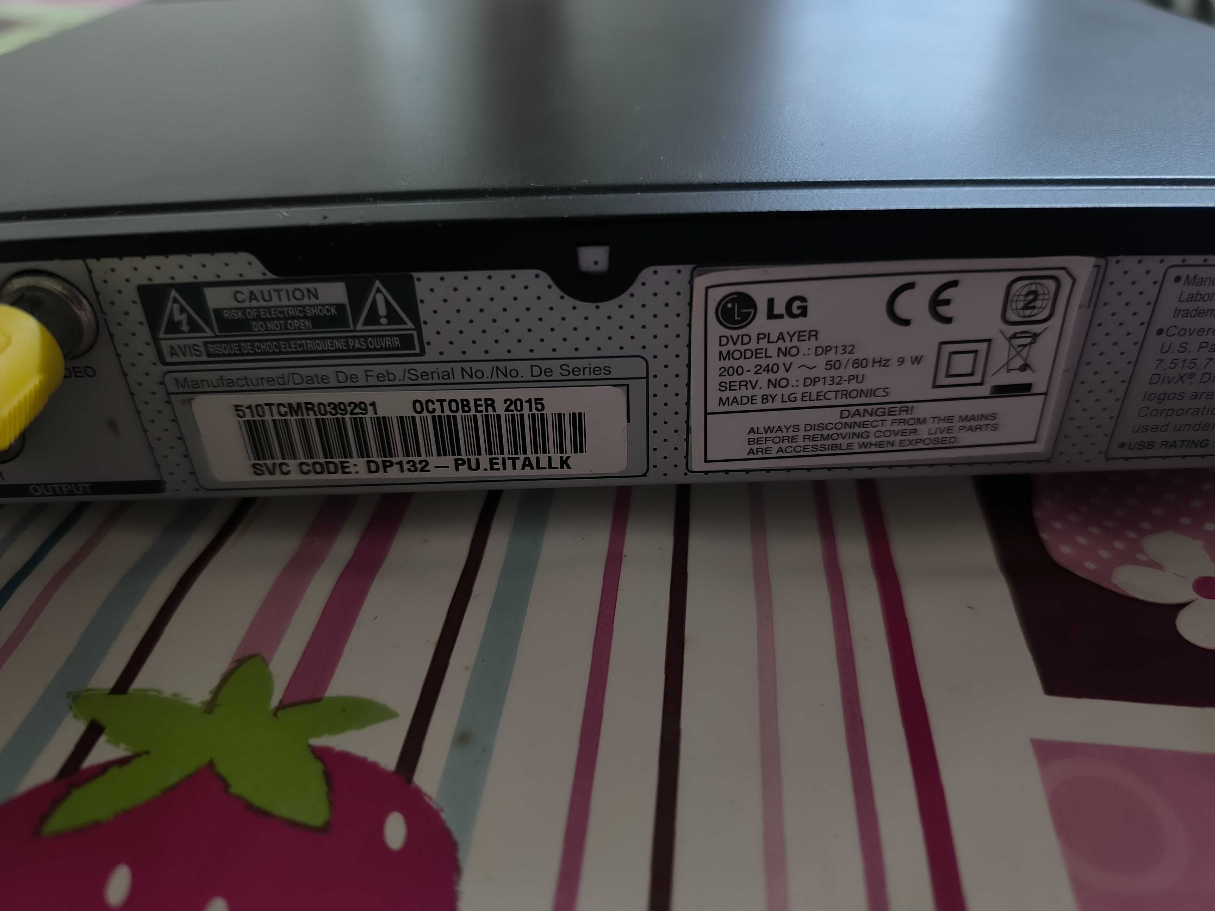 Leitor de DVD LG