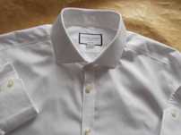 -XL- CHARLES TYRWHITT Premium 2 Ply Nowa Koszula Męska XL 43/44 cm UK