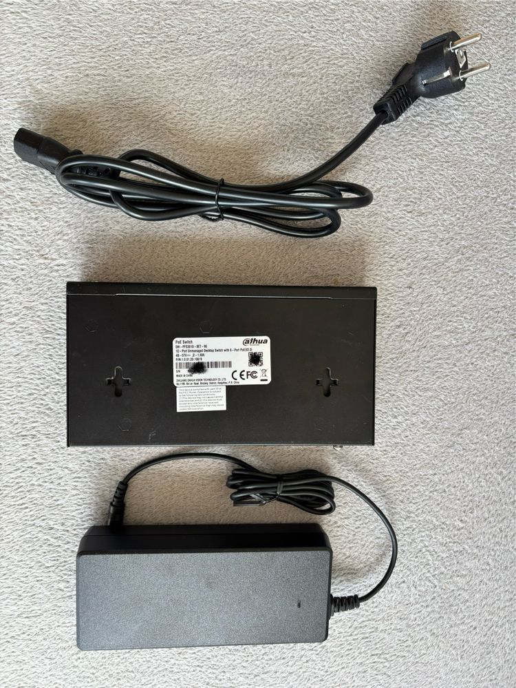 Switch Dahua PFS3010-8ET-96 v2 z PoE