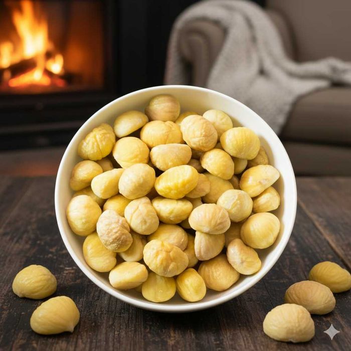 Castanhas sem Casca/Pele