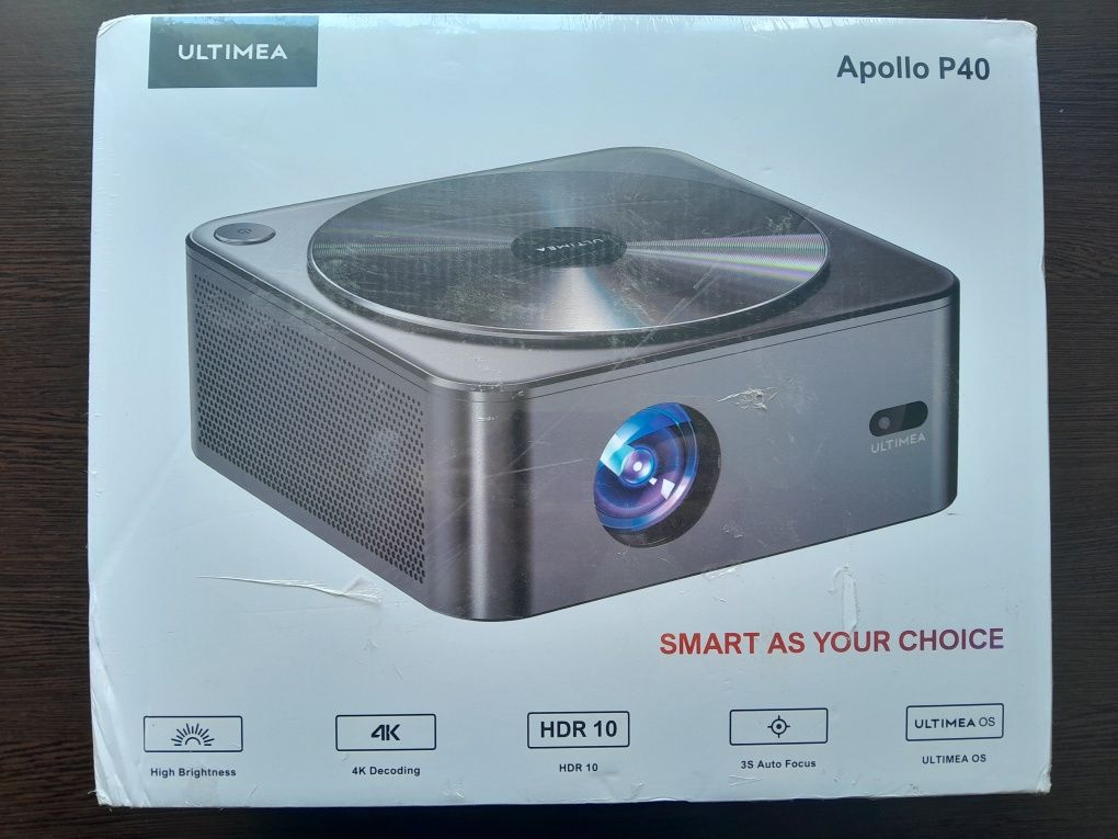 Проектор ULTIMEA Apollo P40 з роздільною здатністю 1080P