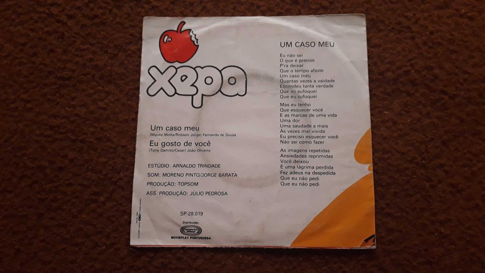 Fernanda de Sousa / João Oliveira - Dona xepa - single vinil