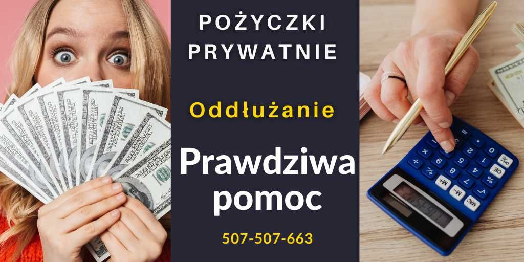 Szybka pożyczka prywatna - Cała Polska, pożyczka ze środków własnych!