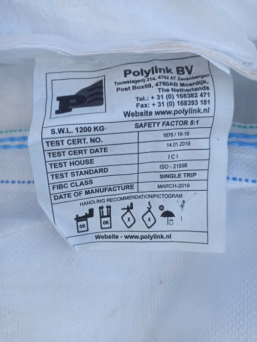 Worki Big Bag 9 sztuk ogród budowa worek