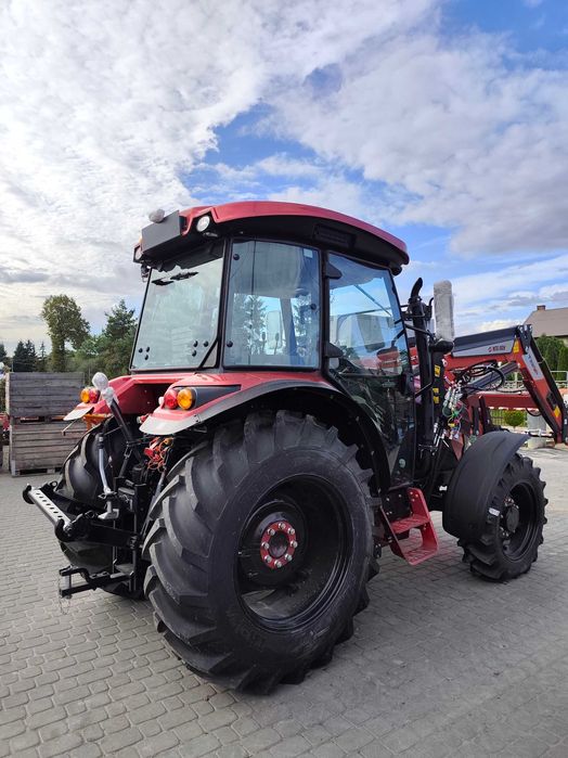 Ciągnik rolniczy Solis S75 4WD V, moc 75KM, ładowacz czołowy
