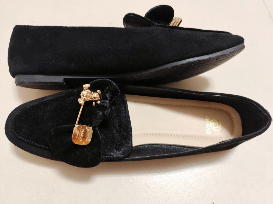 Sabrinas pretas para Mulher - Givana (Tam. 39.5)