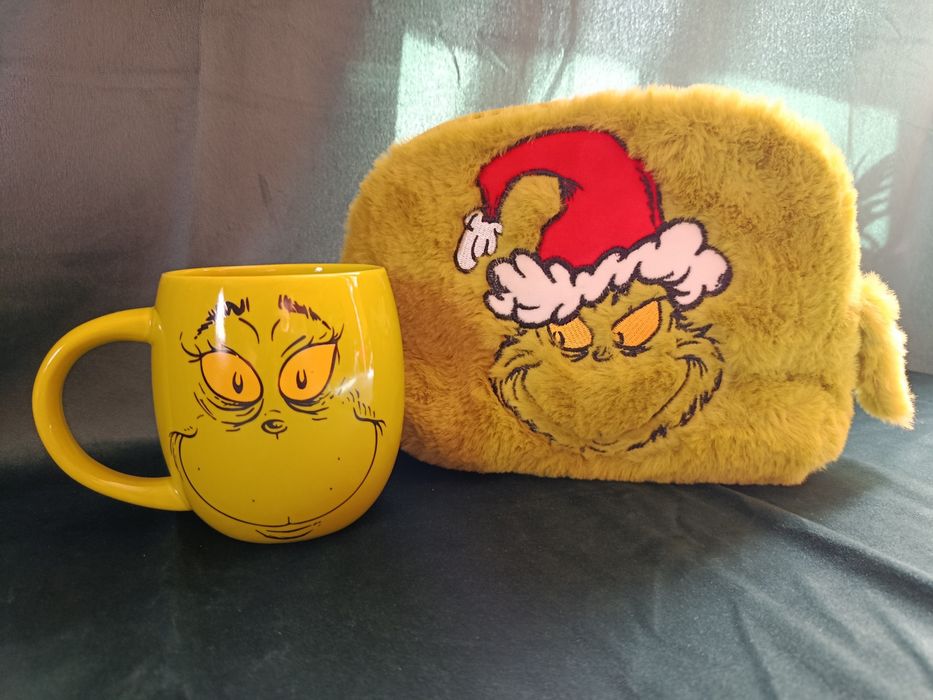 Grinch kubek kosmetyczka